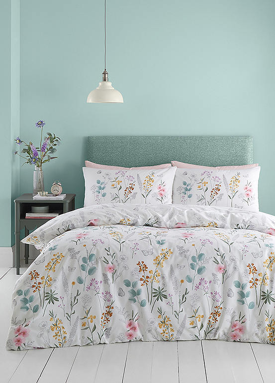 Catherine Lansfield Emilia Floral Duvet Cover Set | Freemans