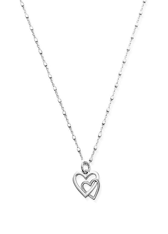 Chlobo T 67 Gold Mini Cube Interlocking Love Heart Bracelet GBCFB1069