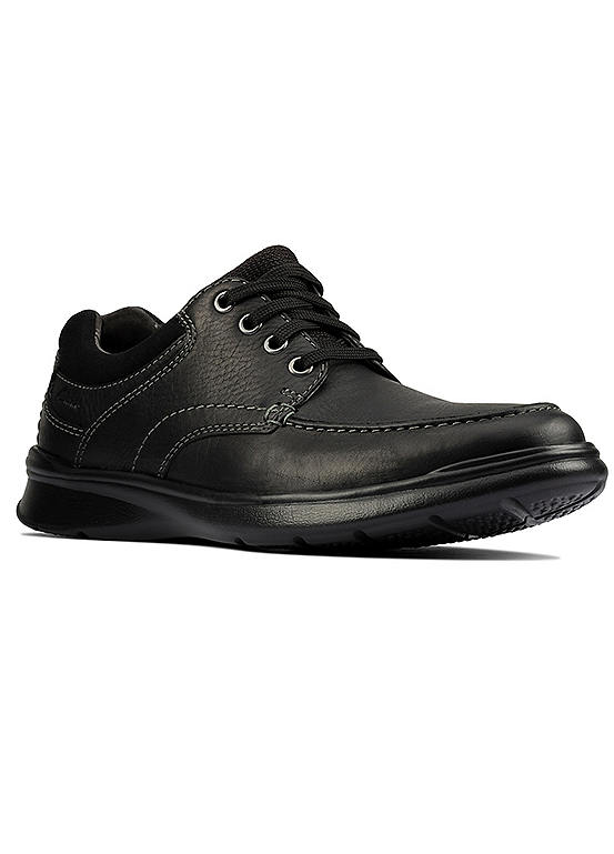 Clarks Cotrell Edge heren Derbys, Black Black Oily Lea, 45 EU