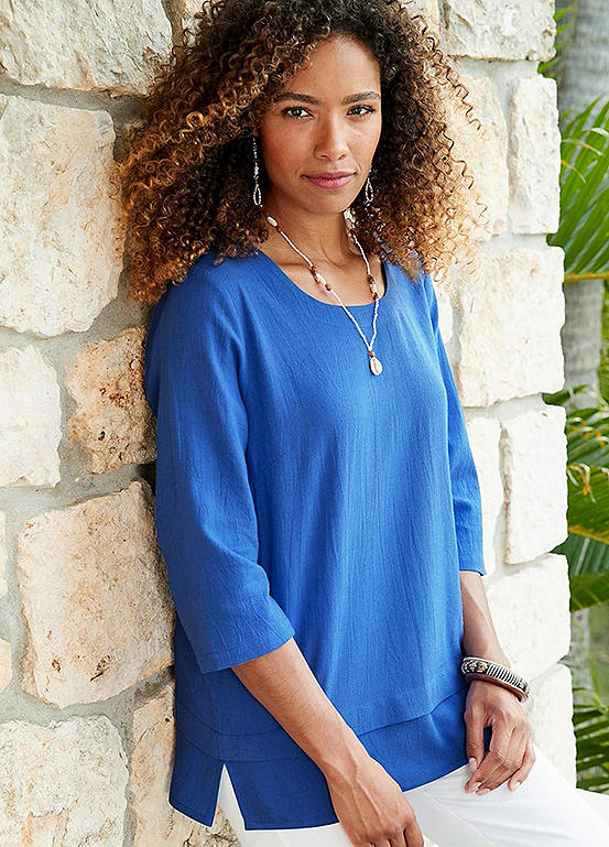 Cotton Traders Top Freemans