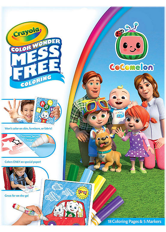 Crayola Cocomelon Colour Wonder | Freemans