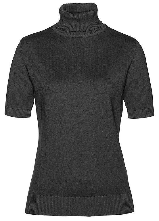 Short Sleeve Turtleneck Sweater | Freemans