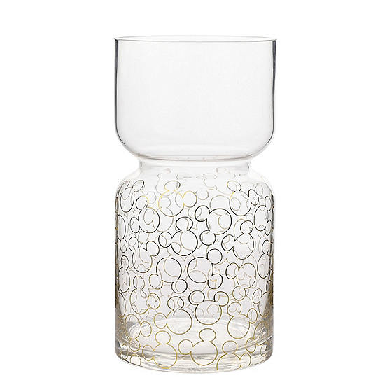 Disney Mickey Shapes Glass Vase 22 cm