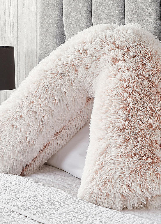 Downland Long Hair V Shape Pillow Pink Freemans