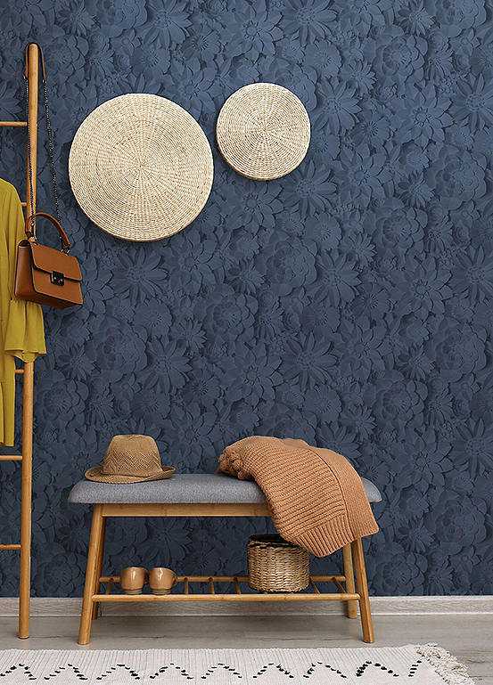 Fine Decor Dimensions Floral Wallpaper | Freemans