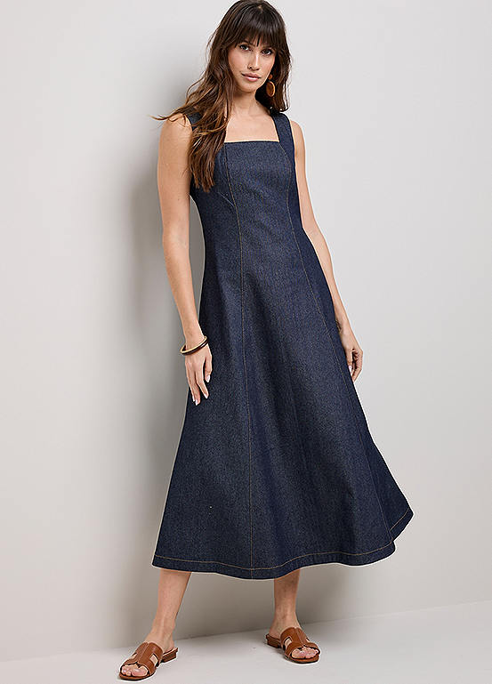 Heritage Denim A-Line Dress main image 0