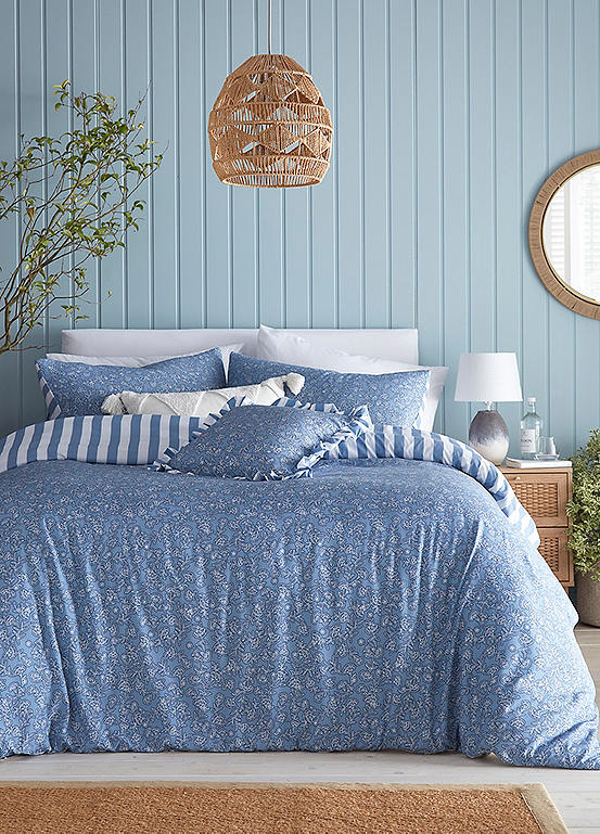 Freemans Home Block Print Duvet Cover Set Freemans