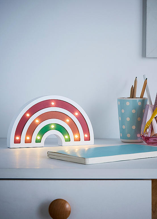 Glow Rainbow LED Table Lamp | Freemans