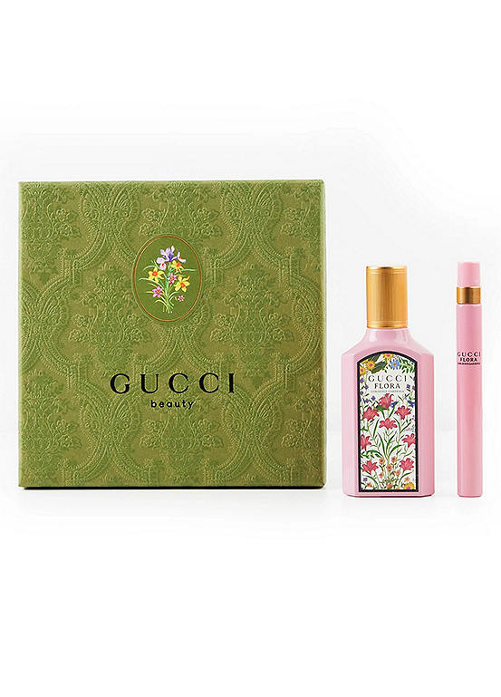 Gucci Floral Gorgeous Gardenia Gift Set: Eau De Parfum 50ml & 10ml ...