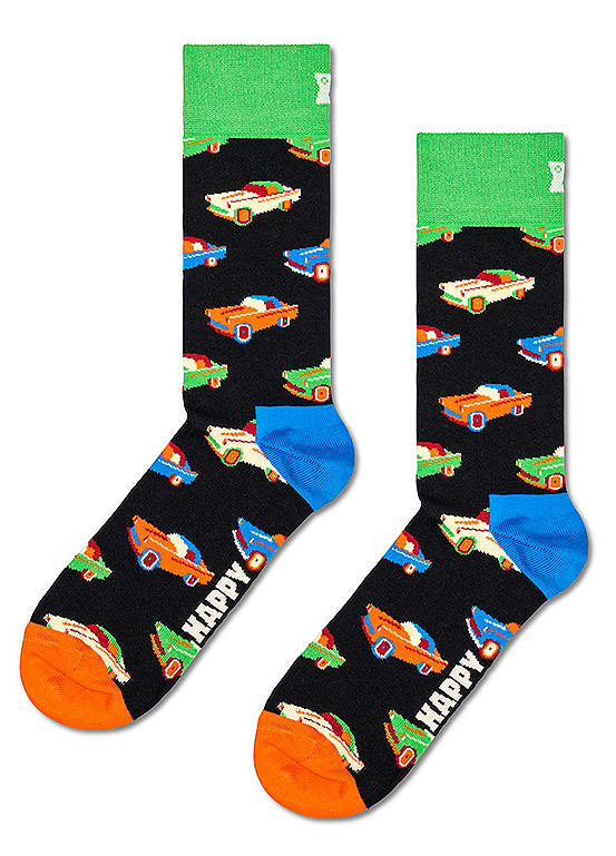 Happy Socks Mens Car Socks | Freemans