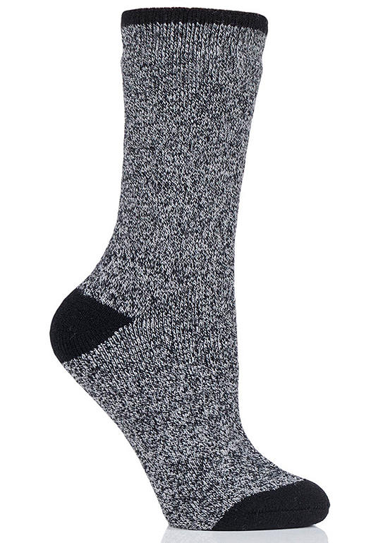 Heat Holders Lite Ladies Thermal Viola Twist Socks | Freemans