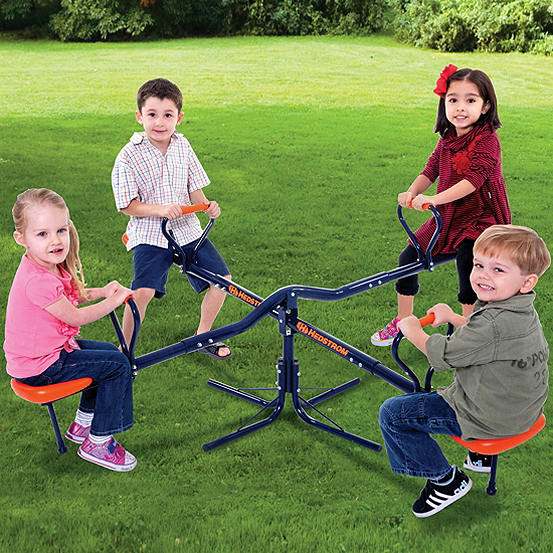 Hedstrom Roundabout Seesaw Robust powder-coated frame Boys & Girls 3-3 Years 