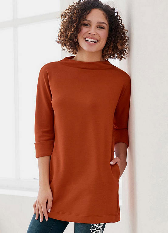 Heine Longline Jersey Top Freemans