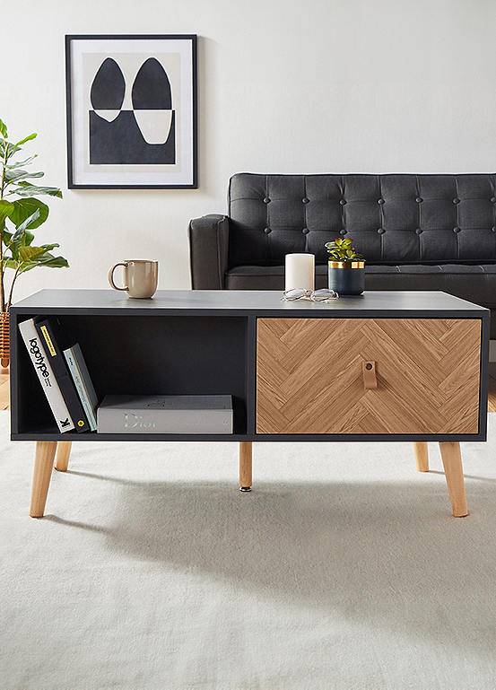 Herringbone Wooden Coffee Table Freemans