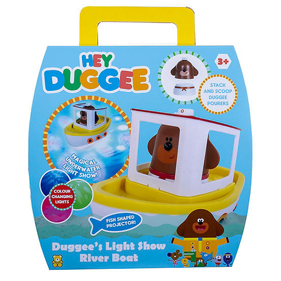 Hey Duggee Lightshow River Boat Bath Toy