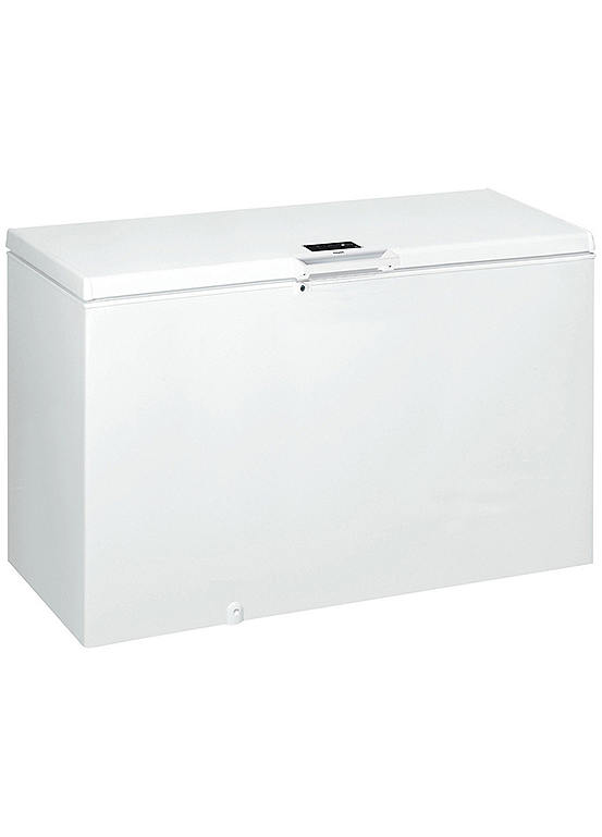 Hotpoint CS1A400HFMFA1 400Litre Chest Freezer White Freemans
