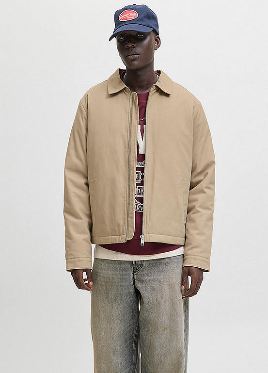 Jack & Jones JORBOSTON WORKER JACKET - Übergangsjacke - Silver Sage Ja222t1xh O11