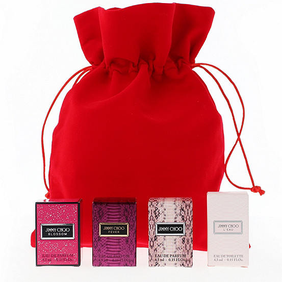 jimmy choo miniature perfume set