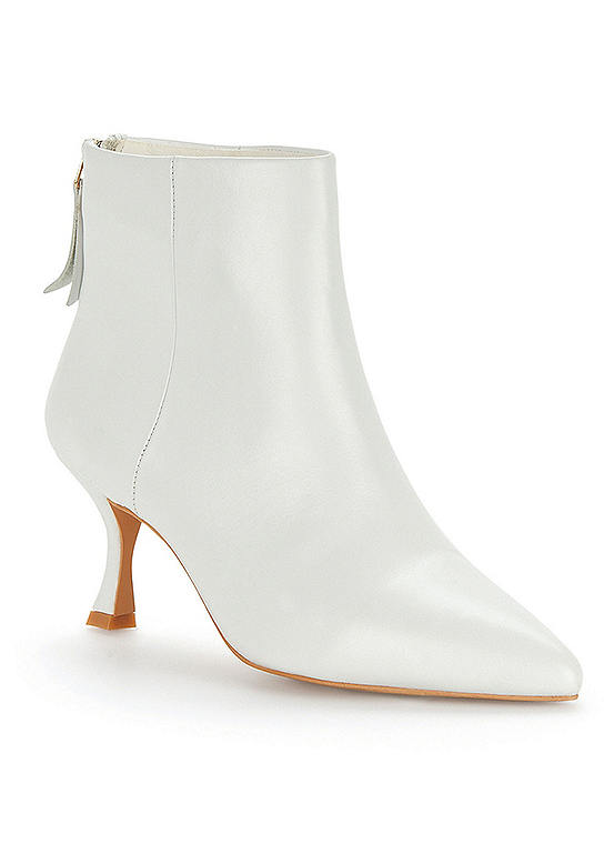1 inch heel ankle booties