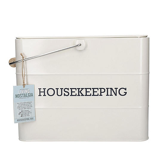 KitchenCraft Living Nostalgia Cleaning Caddy & Housekeeping Box Freemans