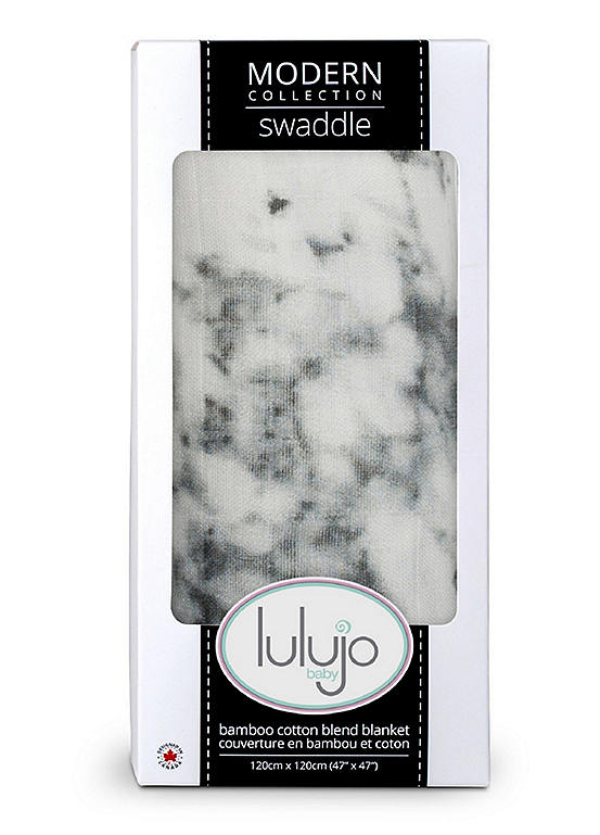 Lulujo Modern Bamboo Cotton Blend Blanket - Soft, Breathable Baby Blanket For Swaddling, Stroller & Crib - View #9