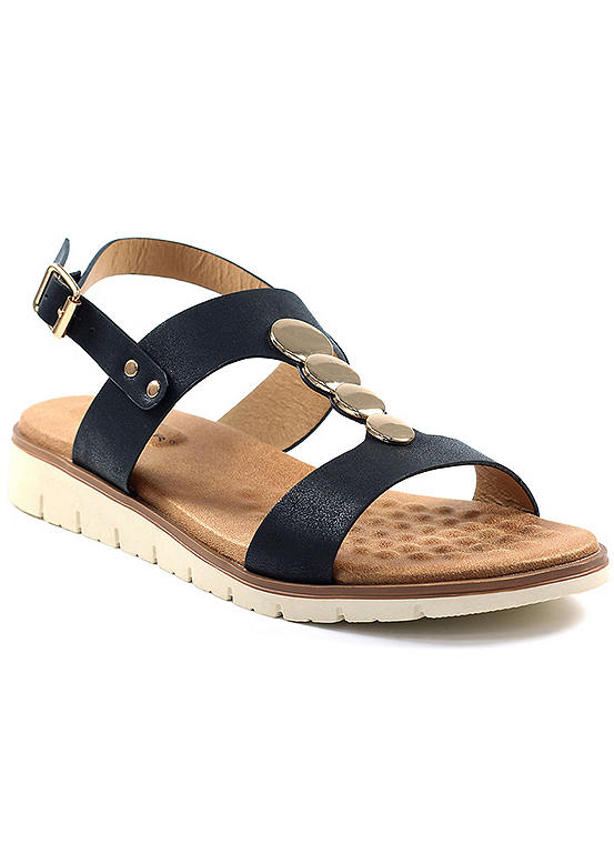 Lunar Low Wedge Sandals Freemans