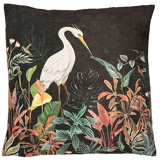 Malini Floral Stork 45 x 45 cm Cushion