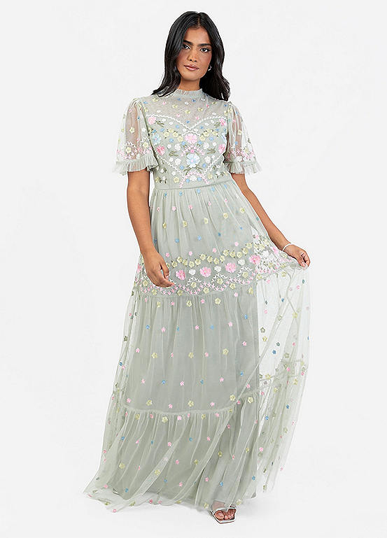Maya French Sleeve Dress
