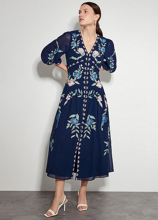 Delilah Dress | Navy