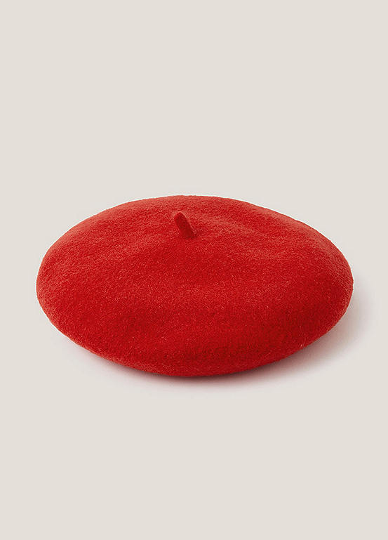 Kids Beret with bow-Purple