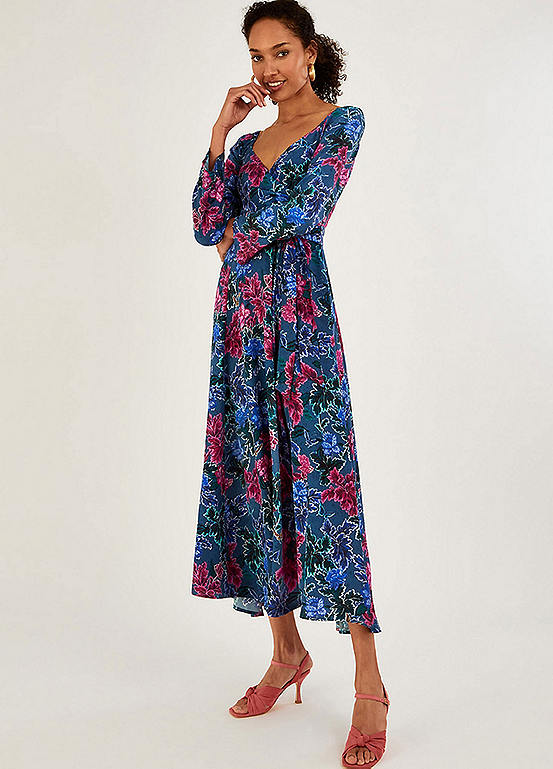 Monsoon siobhan 2024 printed dress