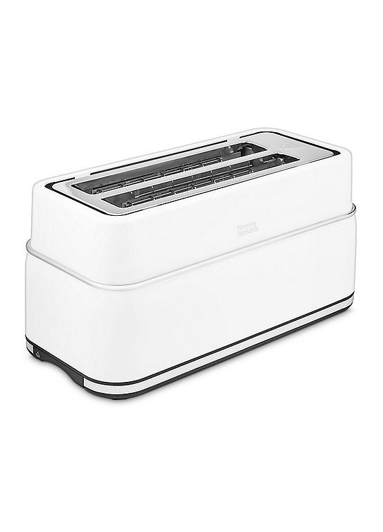 Morphy Richards Signature Matt 4 Slice Toaster Moonlight White