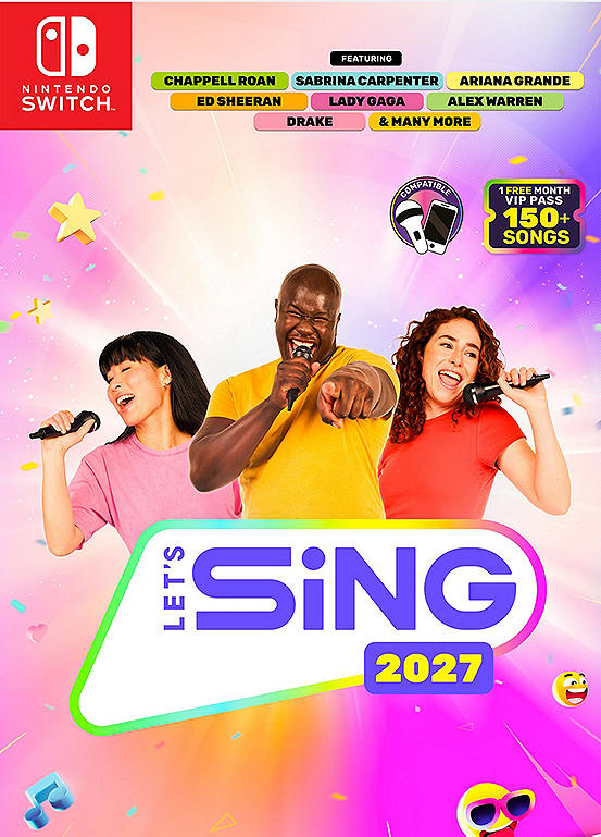 Nintendo Switch Let’s Sing 2027 (12+) | Freemans