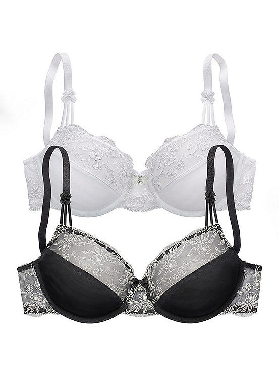 Nuance Pack of 2 Underwired Full Cup Bras