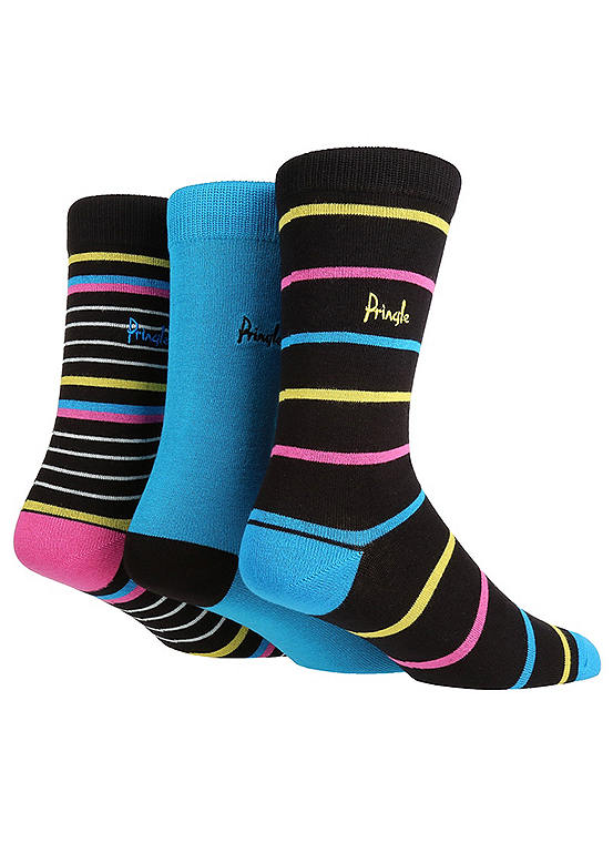 Pringle Pack of 3 Gift Box Socks Freemans
