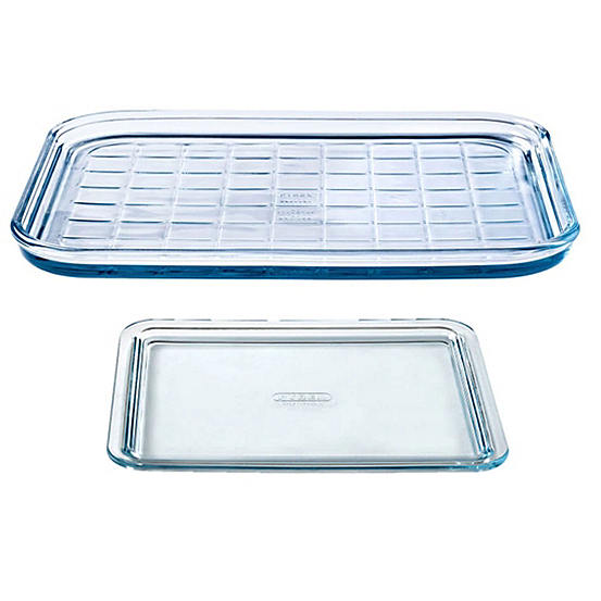 Pyrex Glass Baking Tray Set Freemans