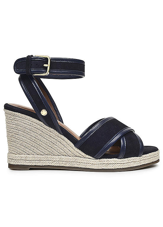 Radley London Ink Sunbeam Close Crossover Wedge Sandals Freemans