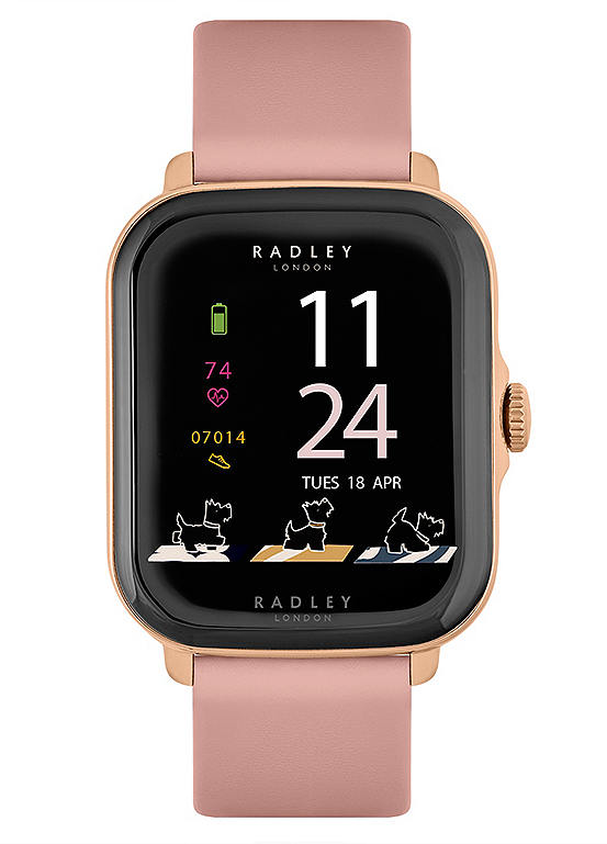 Radley London Series 20 Smart Calling Watch With Cobweb Silicone Strap ...