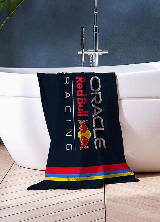 Dirt Track Racing Beach Towel RBM main image 1