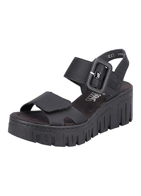 Rieker Casual Wedge Sandals Freemans