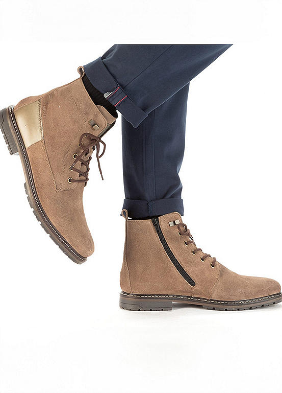 rieker lace up ankle boots