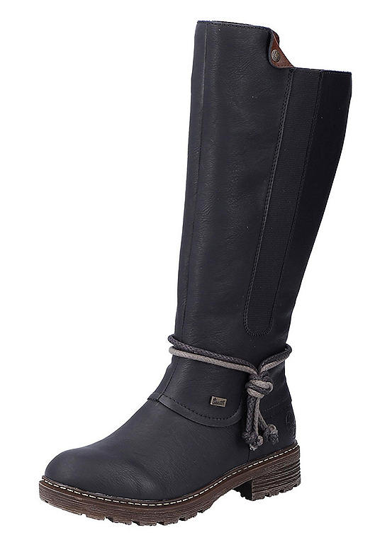 rieker wool lined boots