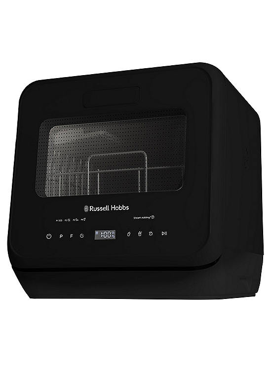 Russell Hobbs 2 Place Setting Table Top Dishwasher RH2TTDW101B Black