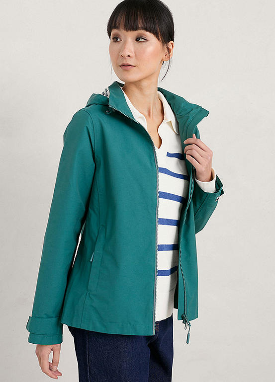 Seasalt Cornwall Lagoon Jacket Teal Freemans
