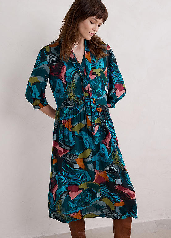 Seasalt Cornwall Multi Harbour Cove Dress | Freemans