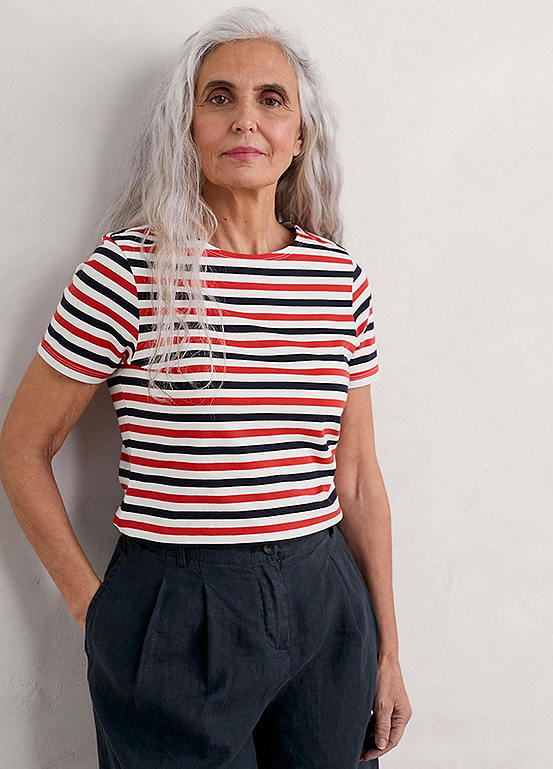 Seasalt Cornwall SAILOR - T-shirt à manches longues - red