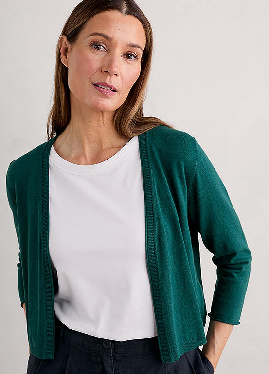 Seasalt Cornwall Teal Vanessa Cardigan | Freemans