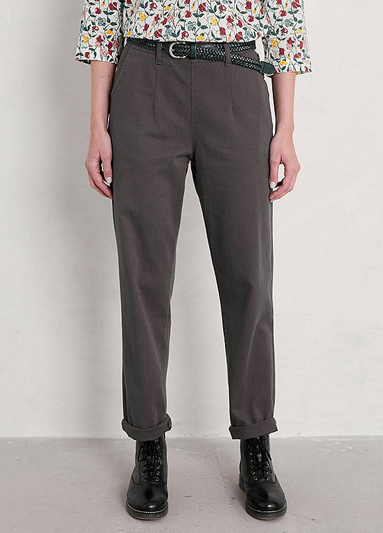 Seasalt Cornwall Waterdance Trousers Grey Freemans