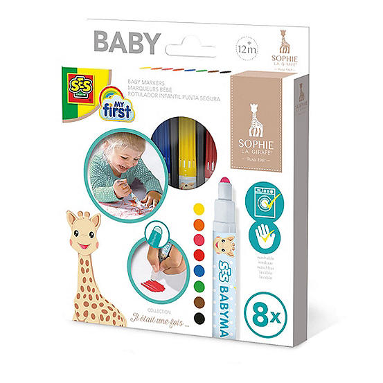 SES Creative Sophie La Giraffe - Baby Markers