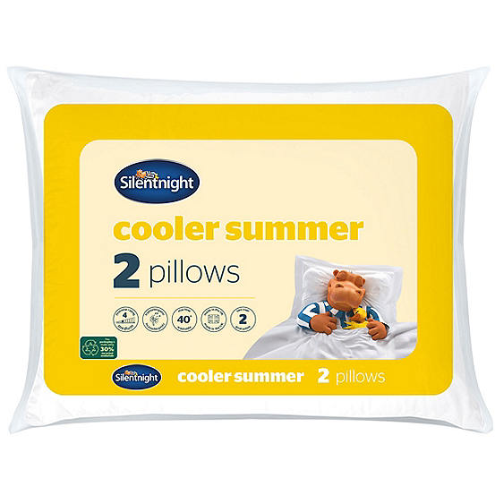 Silentnight Cooler Summer Pair of Pillows